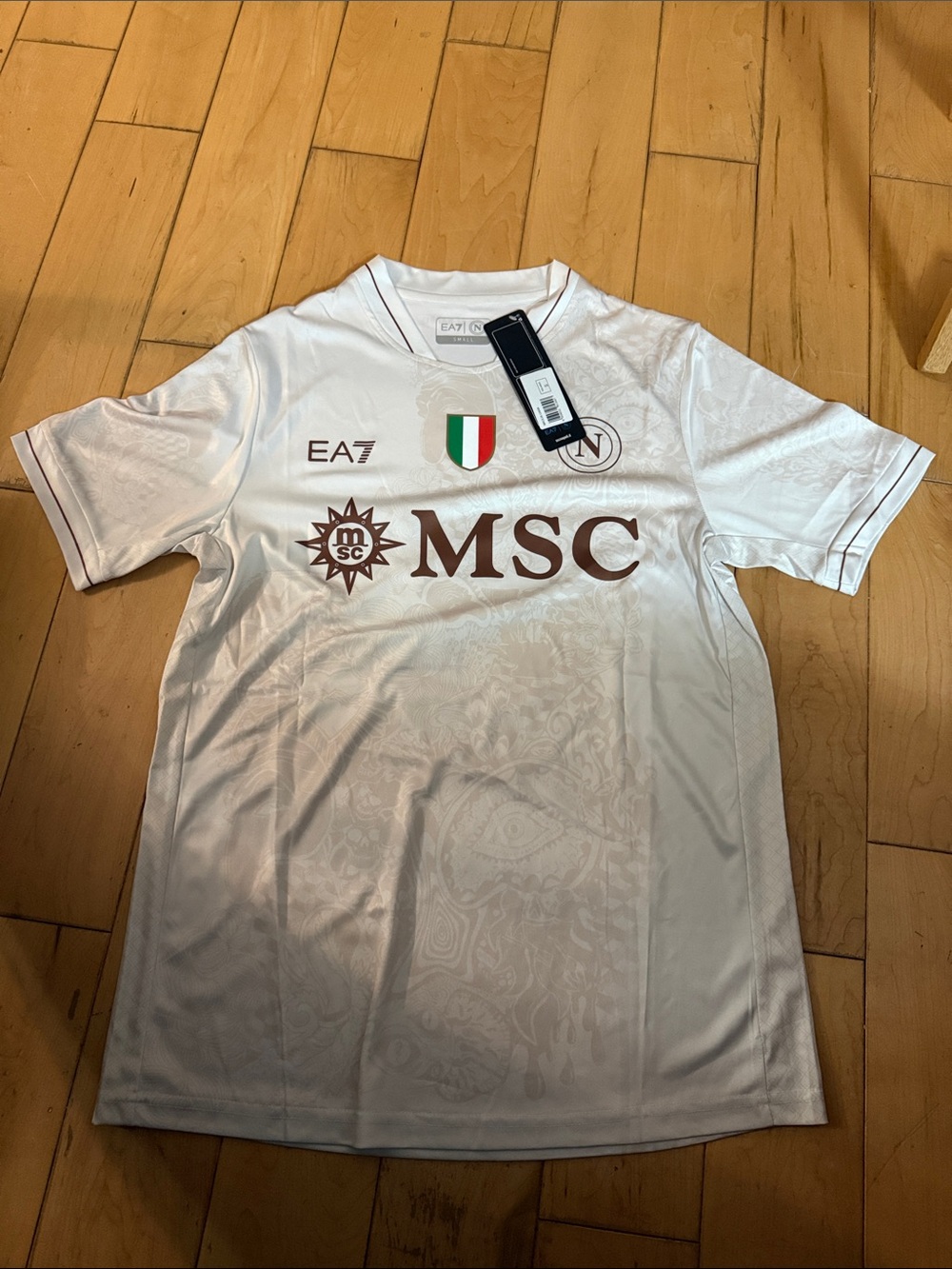 Men's White MSC Soccer Jersey